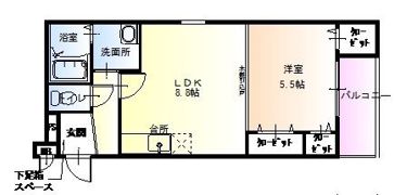 マック フレー エッジの間取り画像