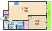 LakiaMaisonAbikoの間取り画像