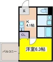 Richesse 一条通の間取り画像
