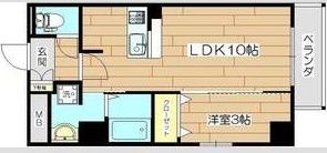 エヌズコートウエストの間取り画像