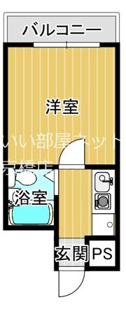 シャトー都島の間取り画像