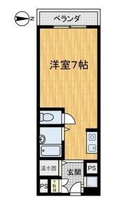 天満メゾン中塚の間取り画像