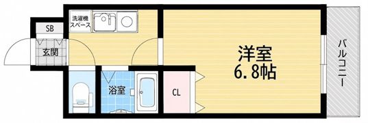 ワイズシャトー京橋の間取り画像