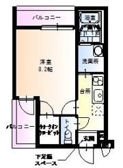 フジパレスあびこII番館の間取り画像