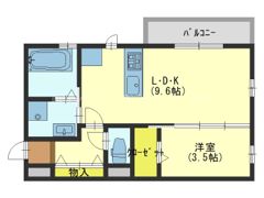ラムココ真田山の間取り画像