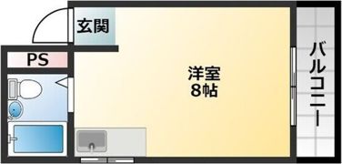 松野コーポA棟の間取り画像