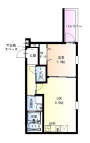 フジパレス塚本駅東の間取り画像