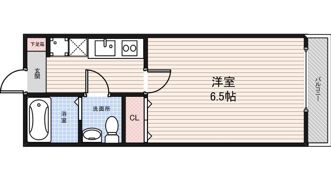 CASA堺東の間取り画像