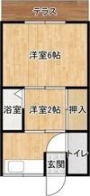 TZ北清水【初期費用火災保険のみ可】の間取り画像