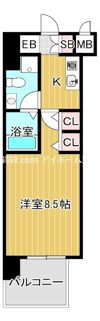 グラマシー京橋の間取り画像
