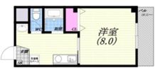 クリスタルマンションの間取り画像