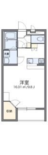 レオパレスエメラルドストーンの間取り画像