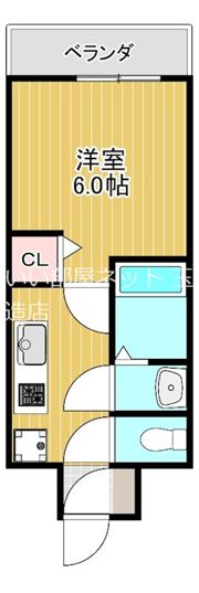 レジュールアッシュOSAKA新深江の間取り画像