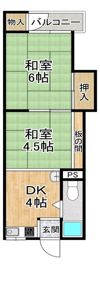 新遠里小野マンション 1の間取り画像