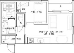 REGALEST七道Aの間取り画像