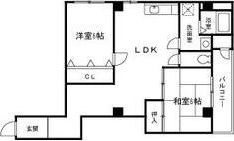 ガーデンコート山之内の間取り画像