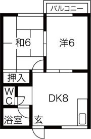 グリーンアイランドの間取り画像