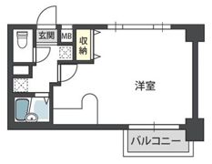 メゾンタイシの間取り画像