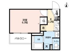 robot home 平野IIの間取り画像