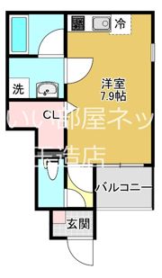 キャトルレーヴの間取り画像