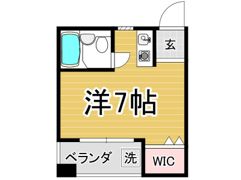 ハイツフローリッシュの間取り画像