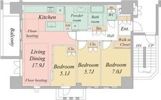 ブランシエスタ上本町の間取り画像