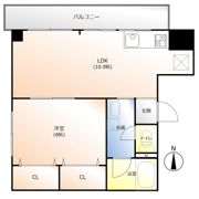 フタバハイツ上本町の間取り画像