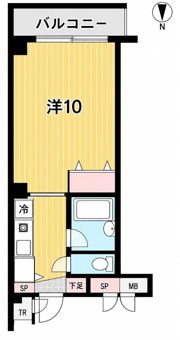 ヴィアーレ桜ノ宮の間取り画像