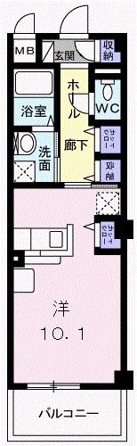 サニーキャンプ東雲Iの間取り画像