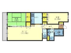 エル・セレーノ上本町レジデンスの間取り画像