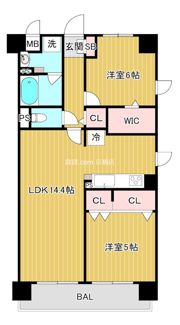 コンフォール京橋の間取り画像