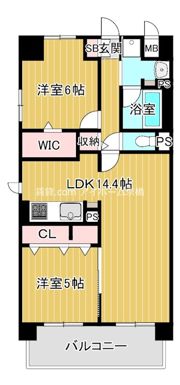 コンフォール京橋の間取り画像