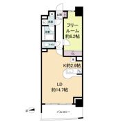 セレッソコート上本町EASTの間取り画像