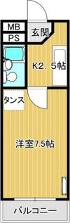 三宝シティの間取り画像