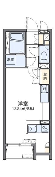 レオネクストCREA東館の間取り画像