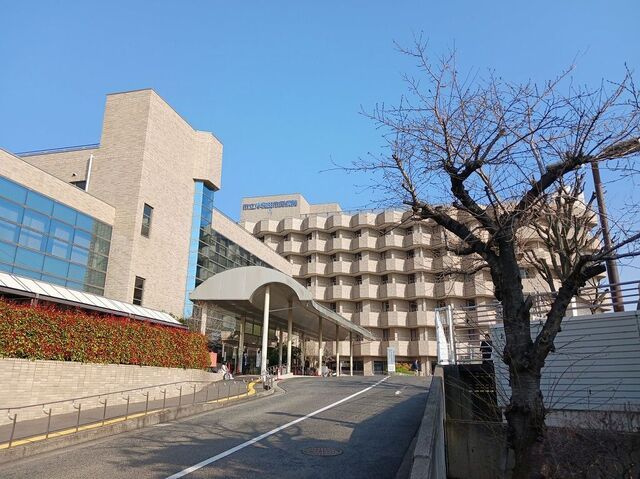 近くの岸和田市民病院様まで500m(徒歩7分)