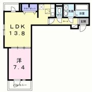 ヒカルサ岸和田畑町の間取り画像