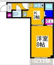 メープルコートの間取り画像