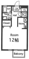 プレミールK住之江の間取り画像