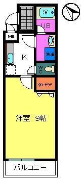 ラフィーネ 住之江の間取り画像