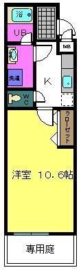 ラフィーネ マックの間取り画像