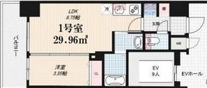 LUXENA住之江公園の間取り画像