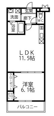 楠弥の里の間取り画像