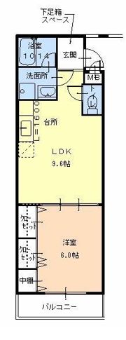 サンライズ 中野の間取り画像