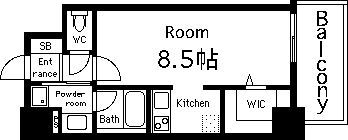 メゾン田中ー平野の間取り画像