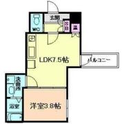 パシフィック千林の間取り画像