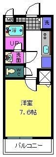 シエル金剛の間取り画像