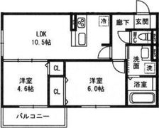 ボヌールコートの間取り画像