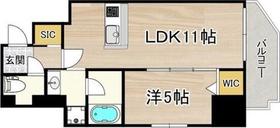 フェルザ福島の間取り画像
