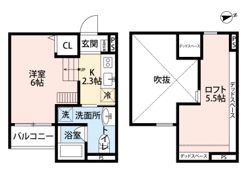 ProGrace林寺（プログレスハヤシジ）の間取り画像